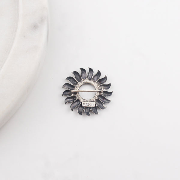Sun Brooch / Collar pin