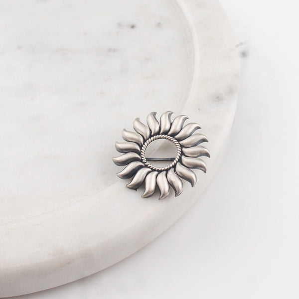 Sun Brooch / Collar pin