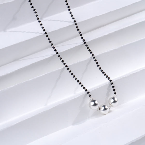 Classic Sarmanee Mangalsutra | 92.5 Sterling Silver