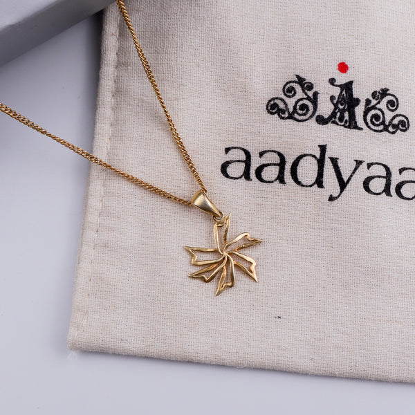 Prajakta Charm Necklace |  92.5 Silver | 22K Gold Plated
