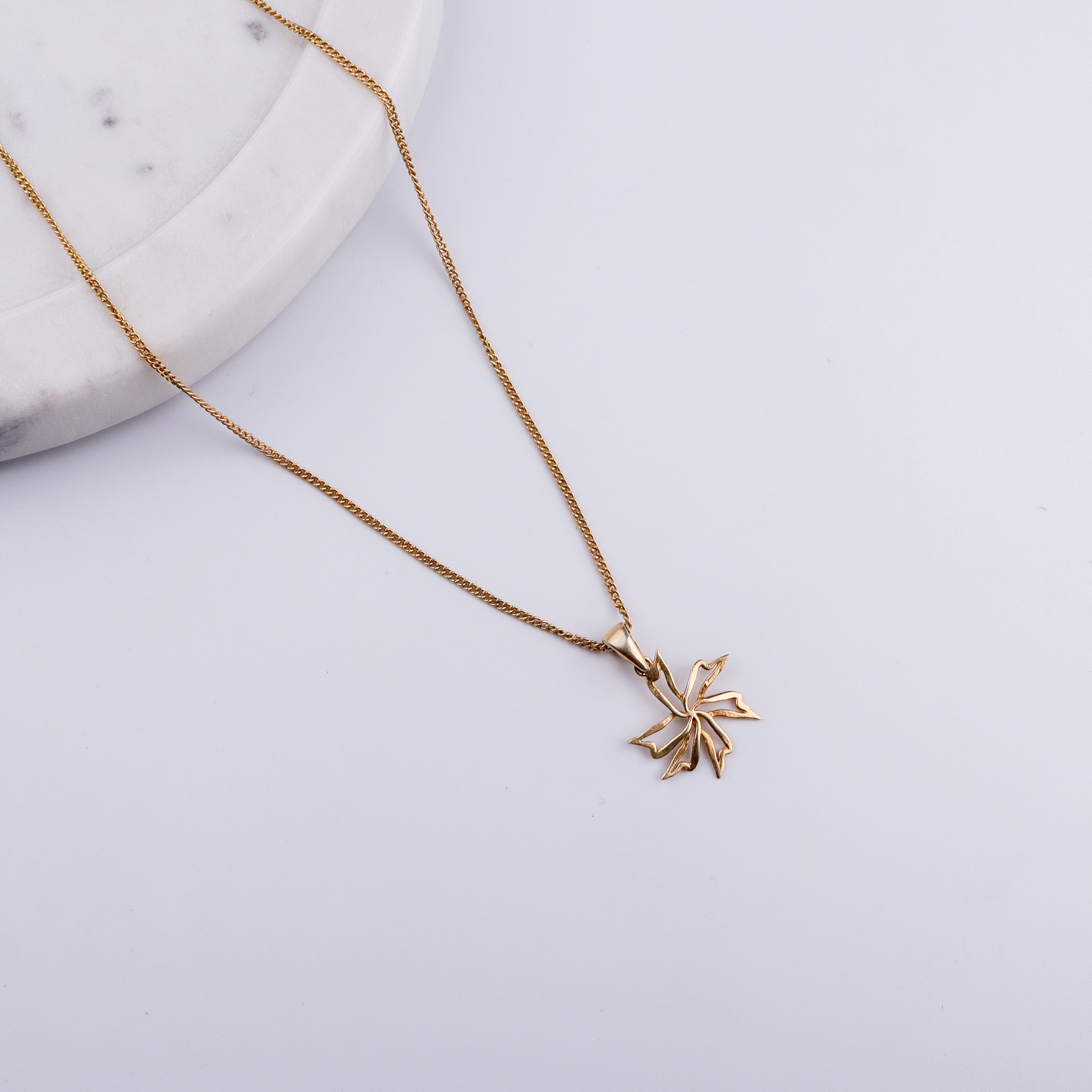 Prajakta Charm Necklace |  92.5 Silver | 22K Gold Plated