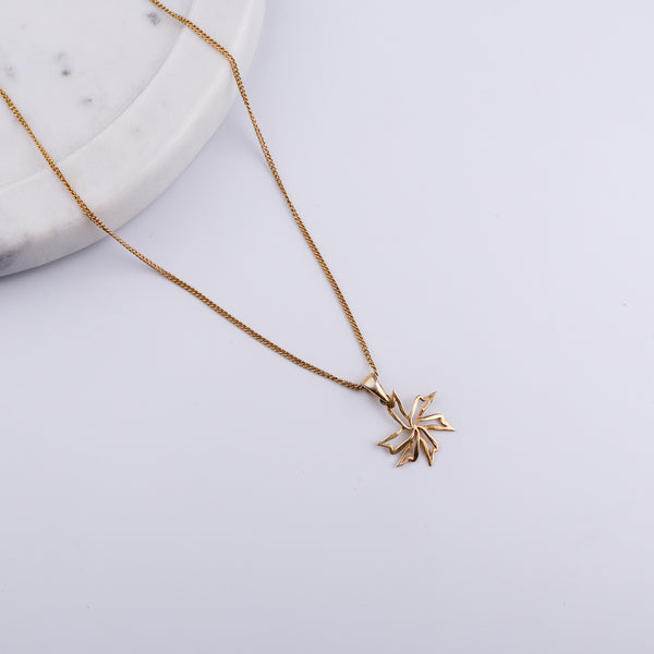 Prajakta Charm Necklace |  92.5 Silver | 22K Gold Plated