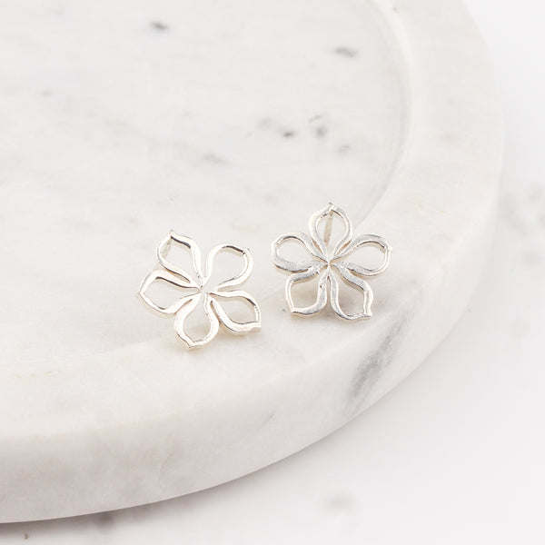 Sadafuli (Periwinkle) Earrings | 92.5 Sterling Silver