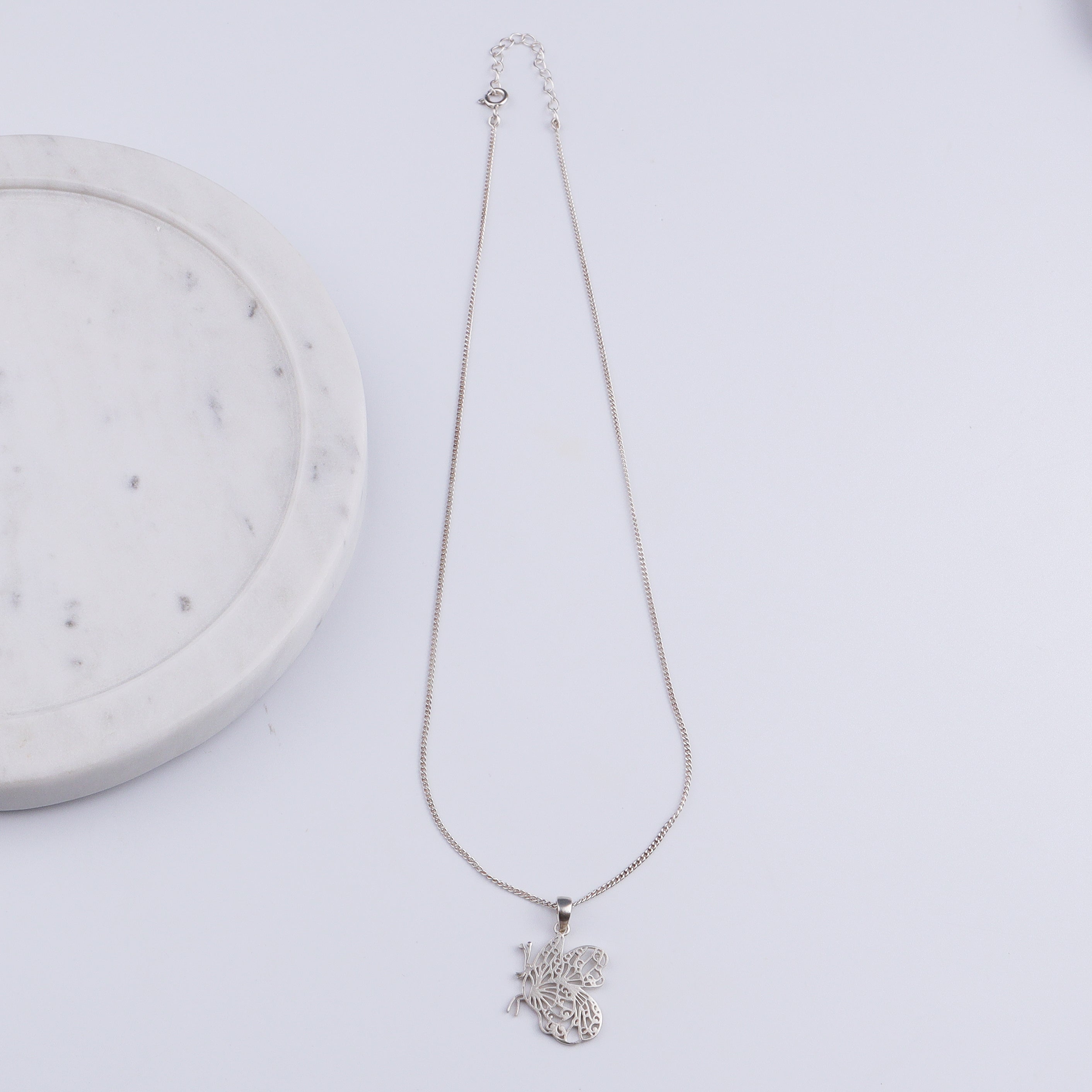 Lukachupi Titli Necklace | 92.5 Sterling Silver