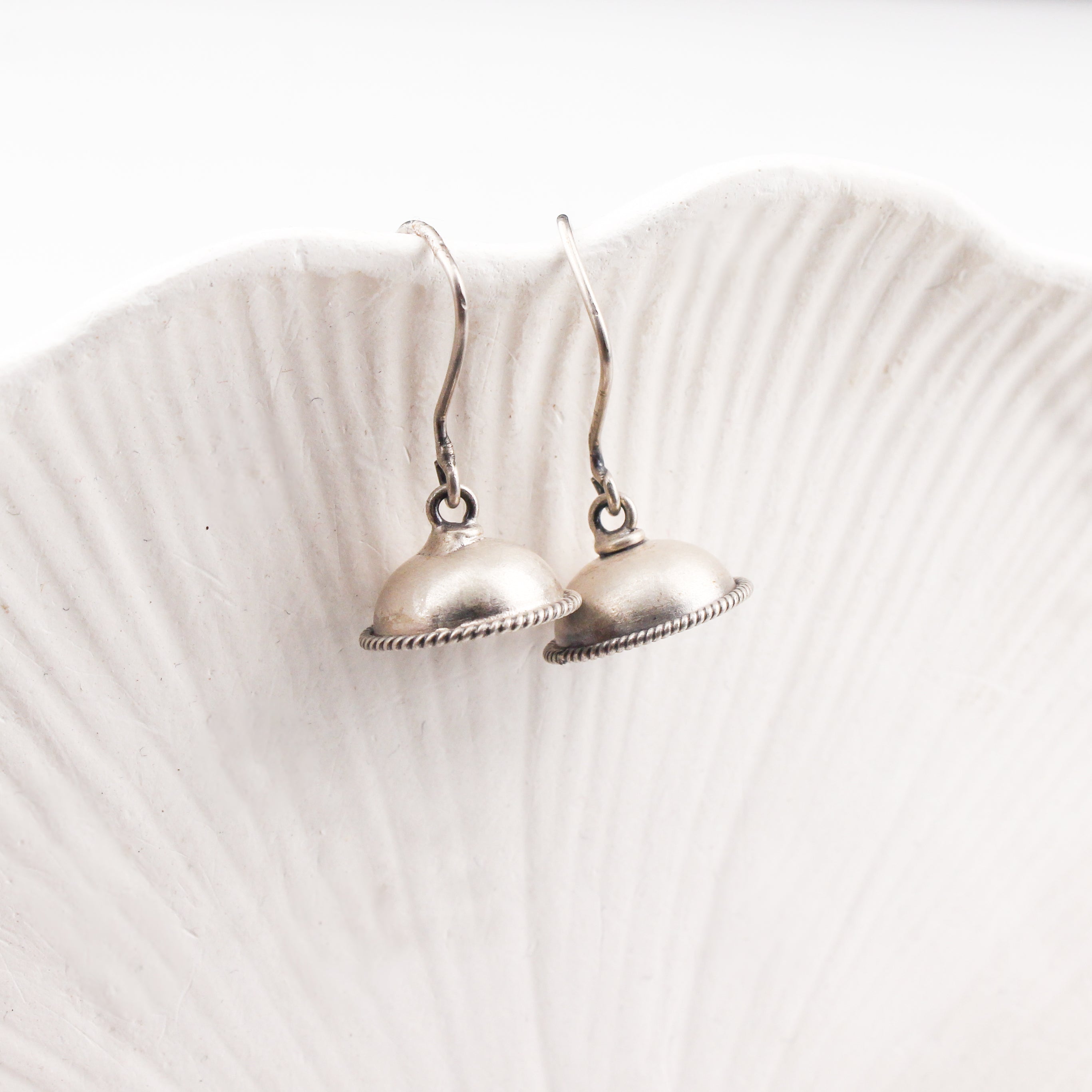 Silver Medium Vatee Jhumki