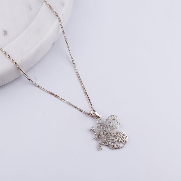 Lukachupi Titli Necklace | 92.5 Sterling Silver
