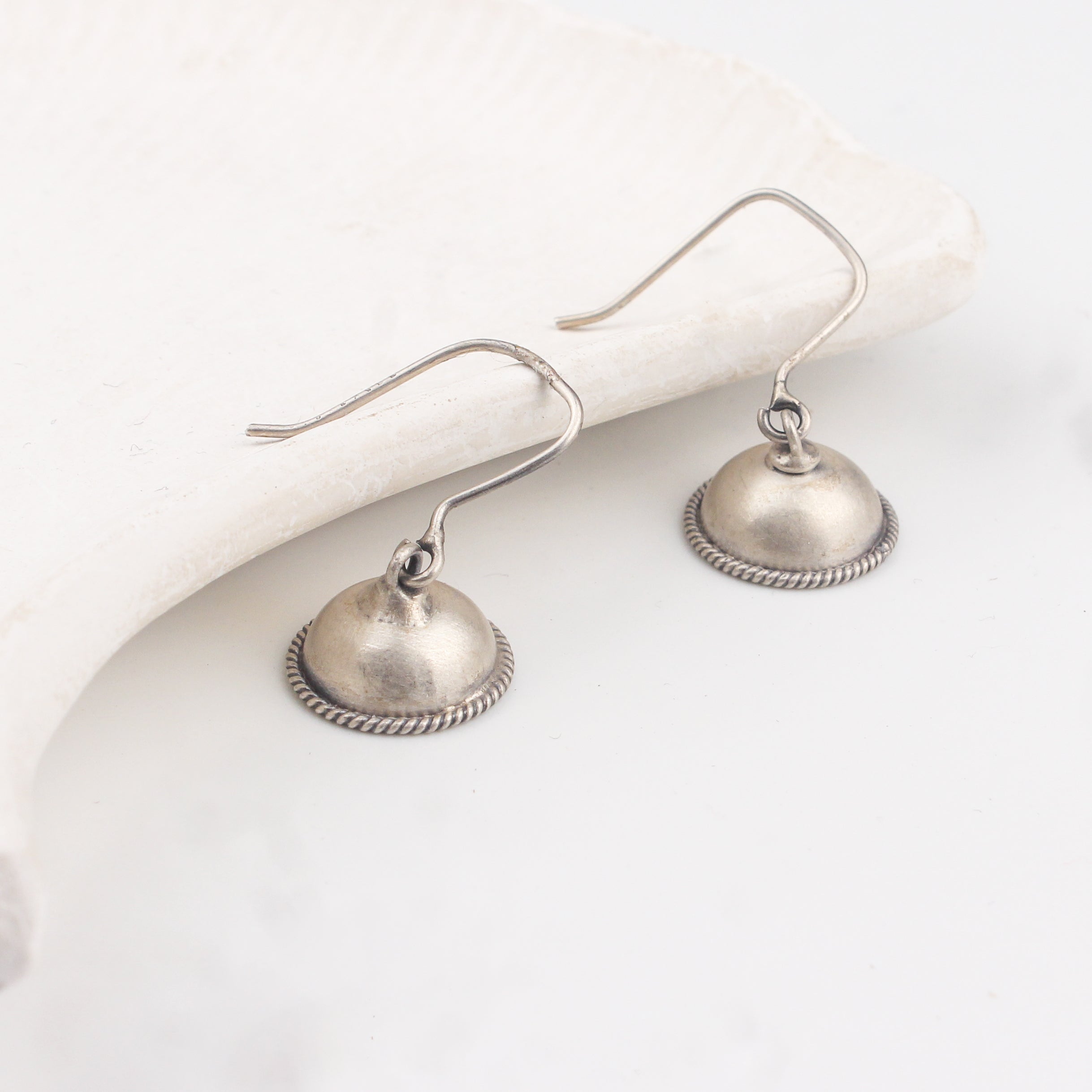 Silver Medium Vatee Jhumki