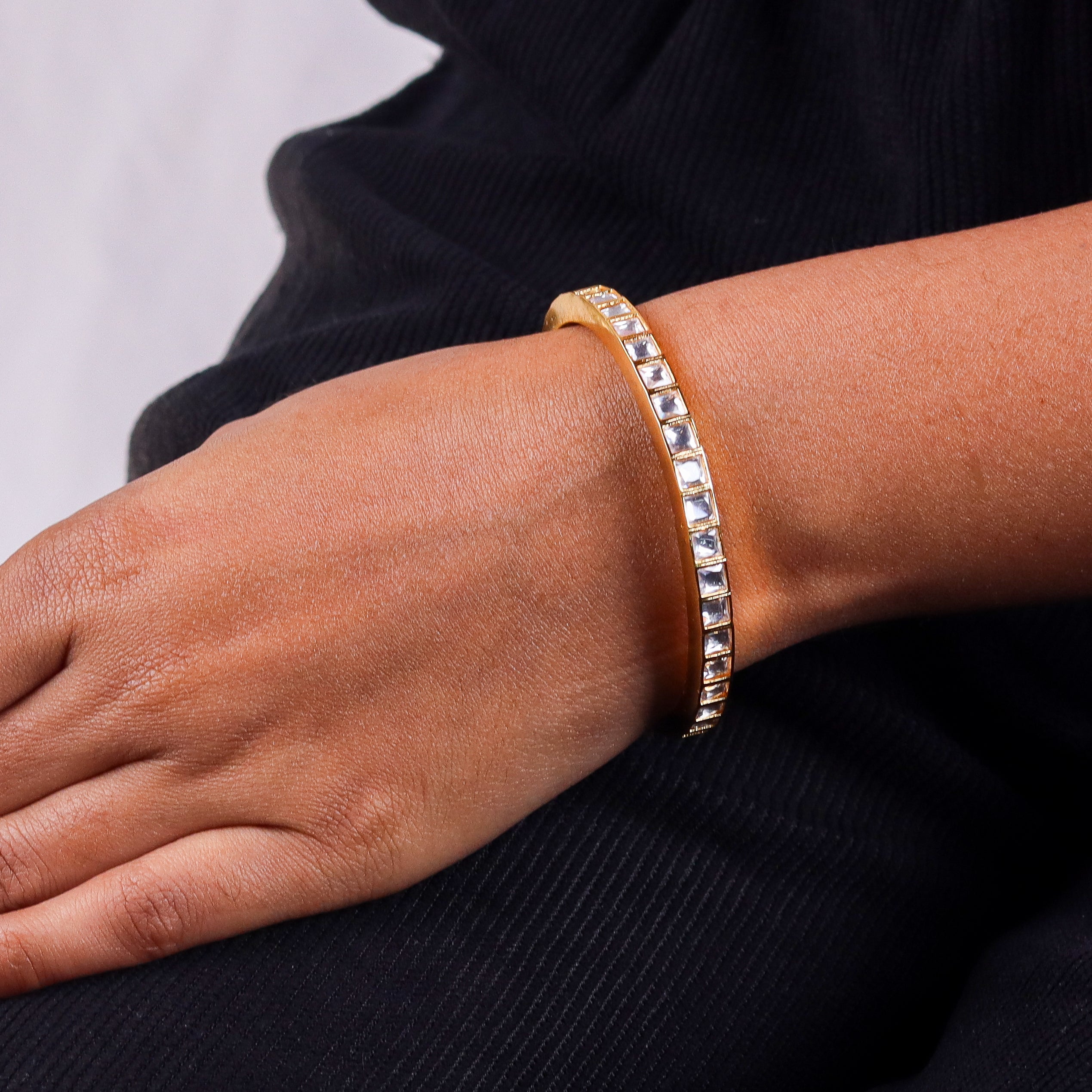 22K Gold Plated Fashion Bangle (Single)