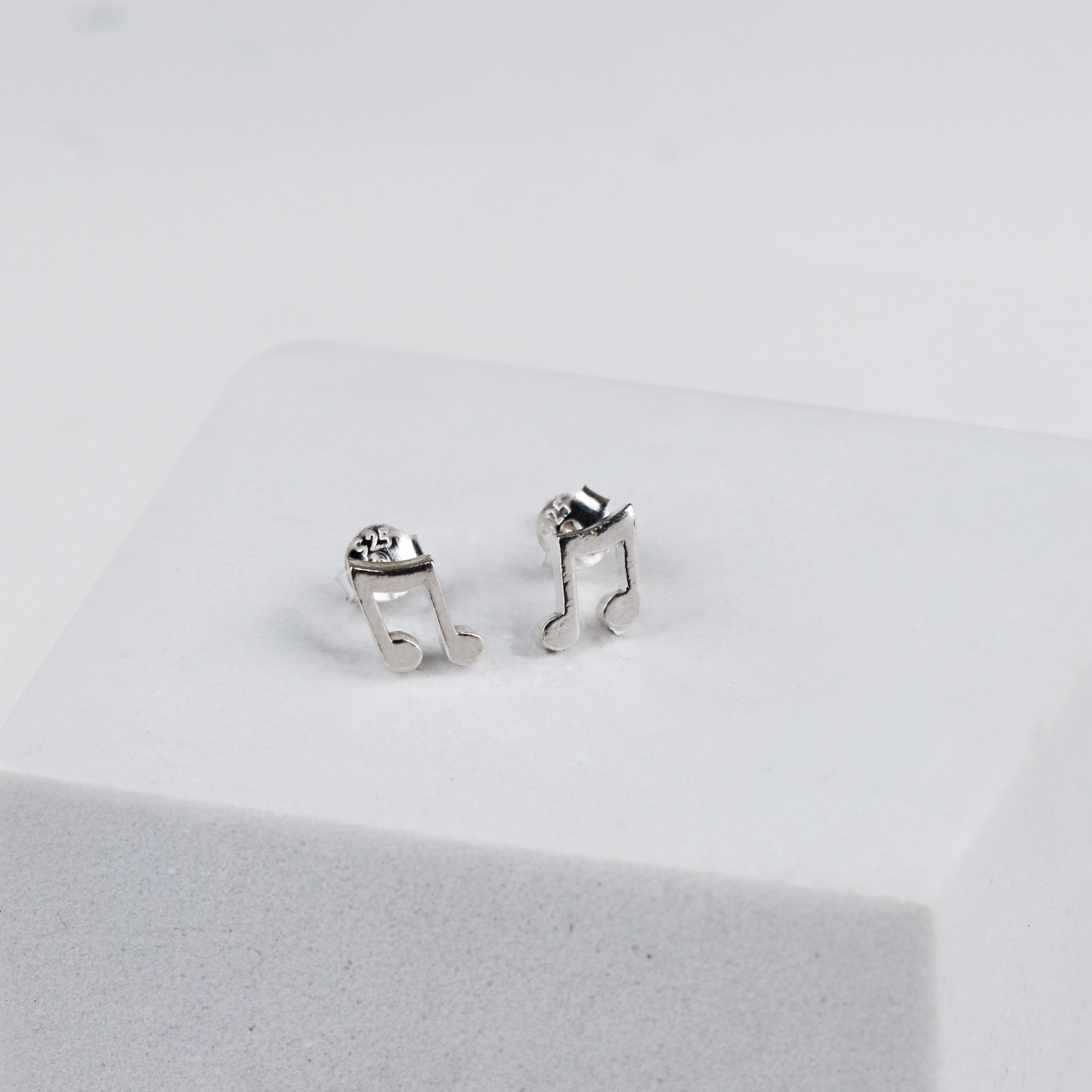 Silver Musical Stud