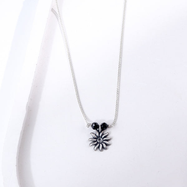 Sun Charm Mangalsutra Silver Jewelry