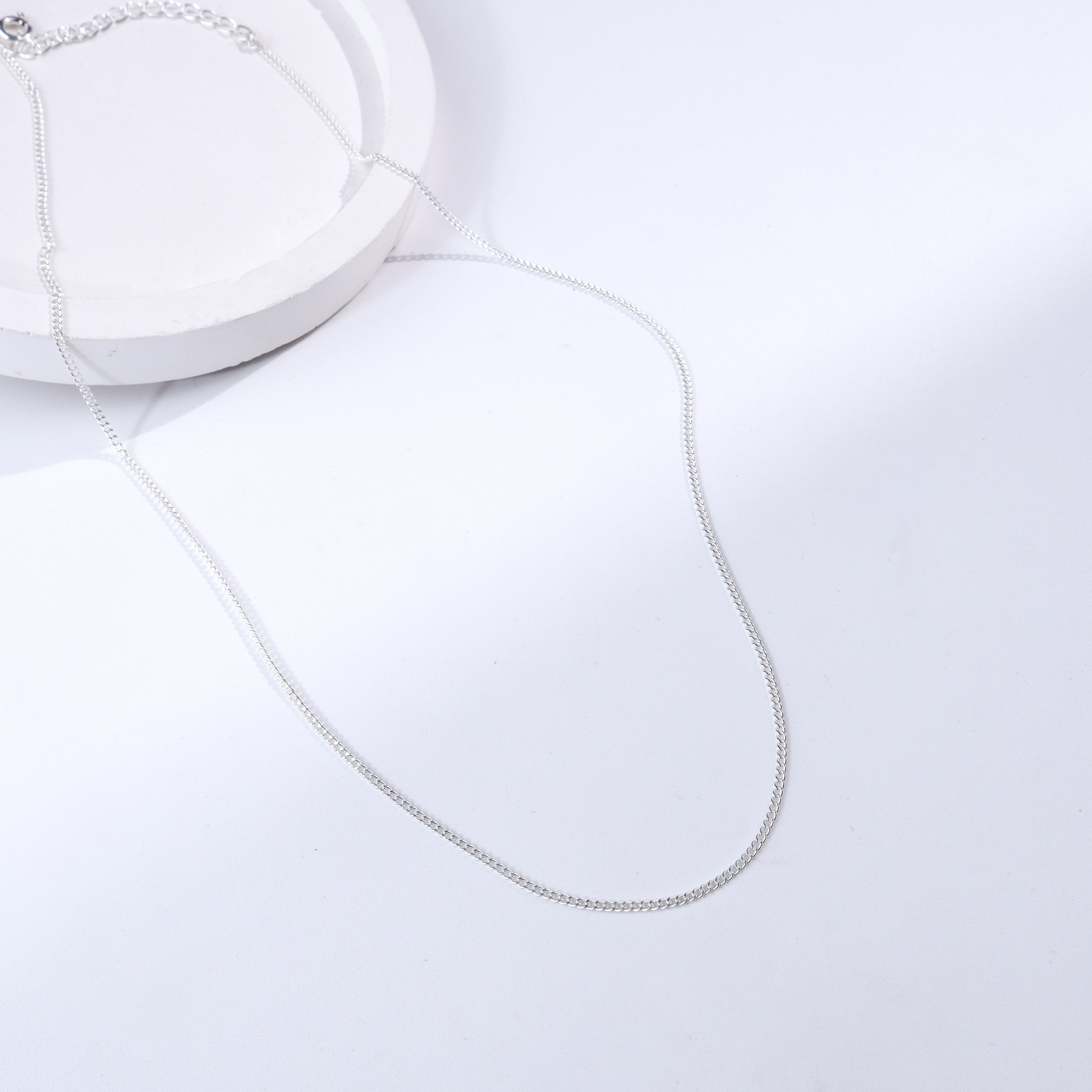 Silver Chain for Men / Women - ( 18 inches )