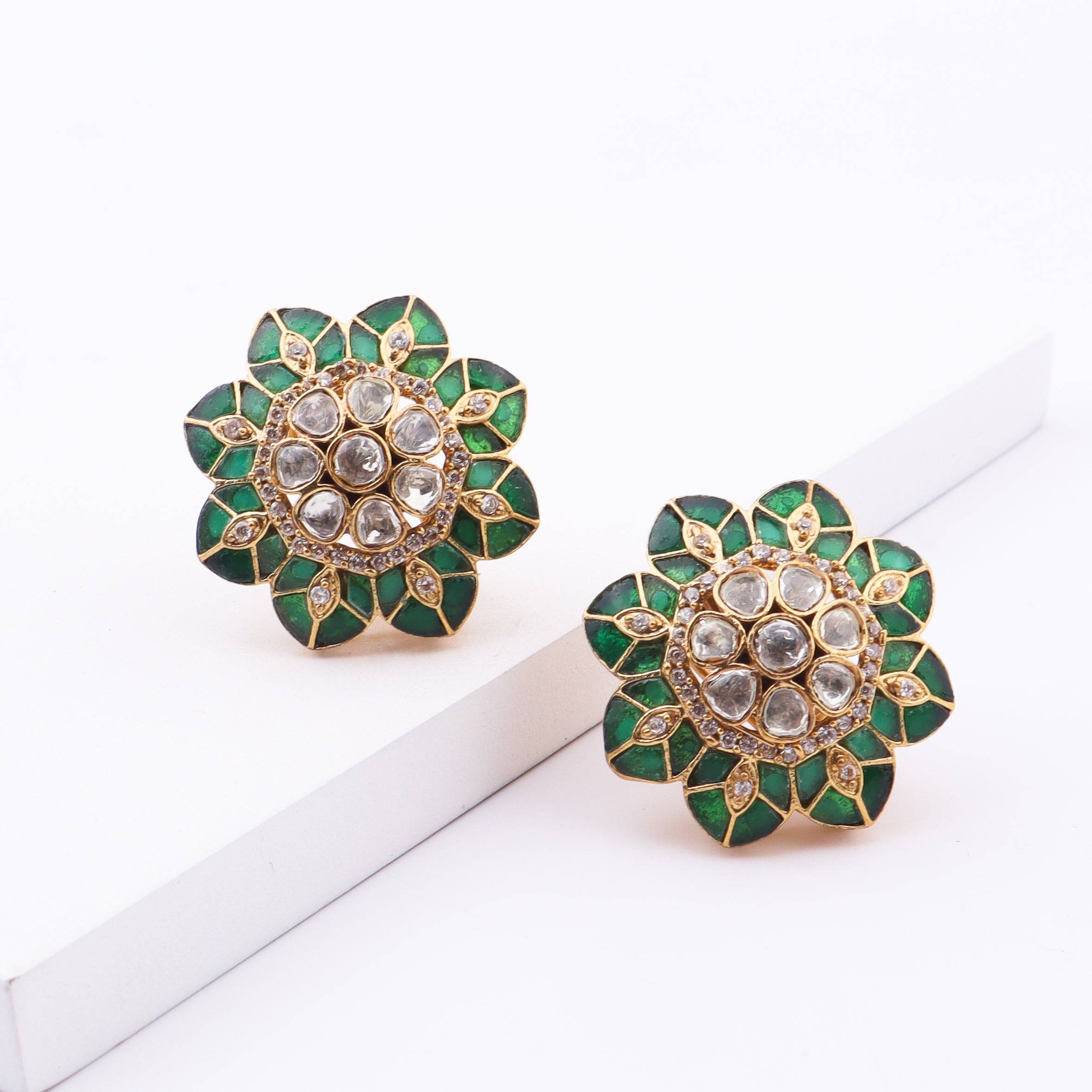 Brass Fashion Earrings
