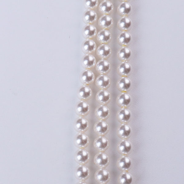 Silver CZ Flower Tanmani Set with Pearls (5 Leaf)