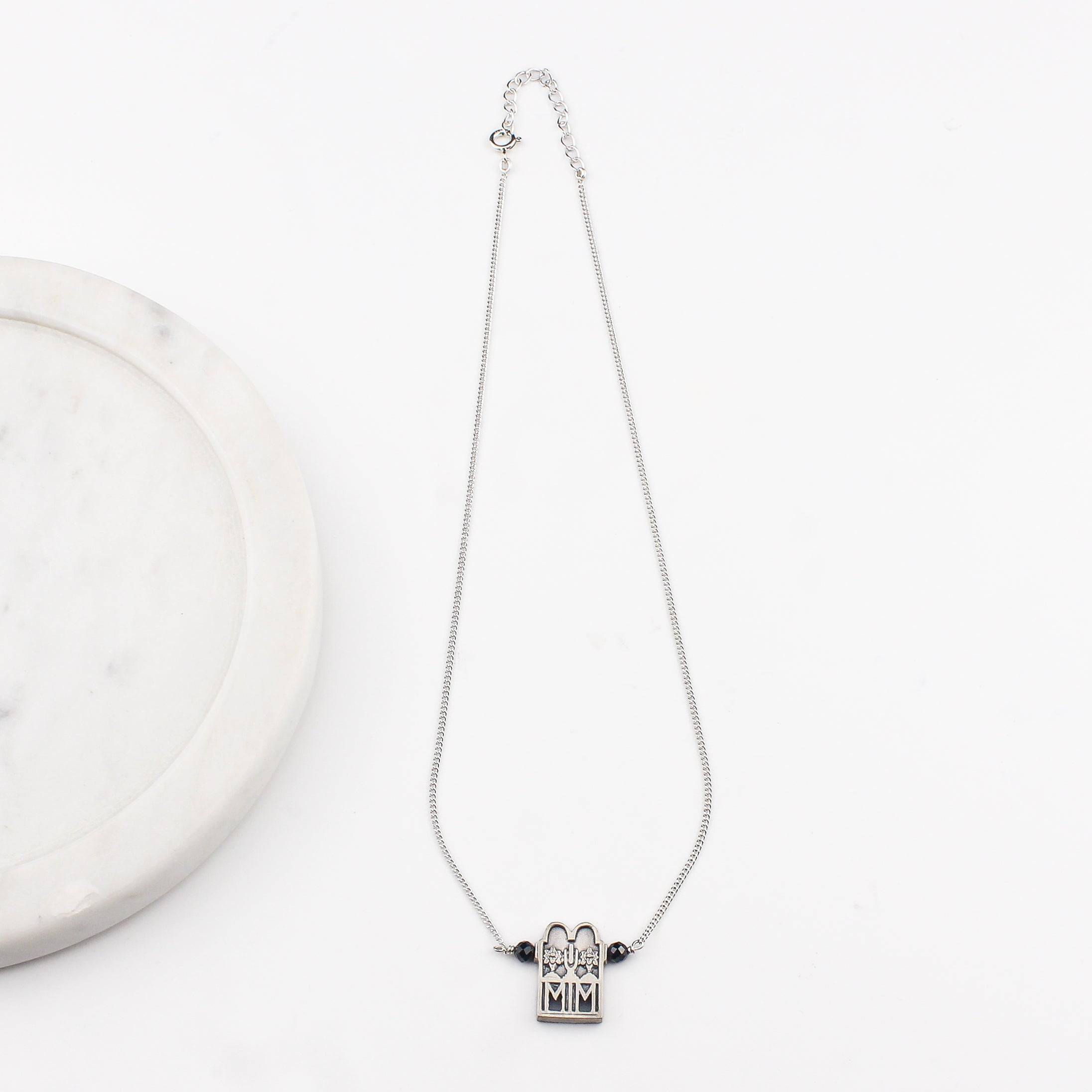Elegant silver Taali mangalsutra for women
