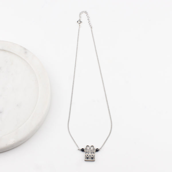 Elegant silver Taali mangalsutra for women
