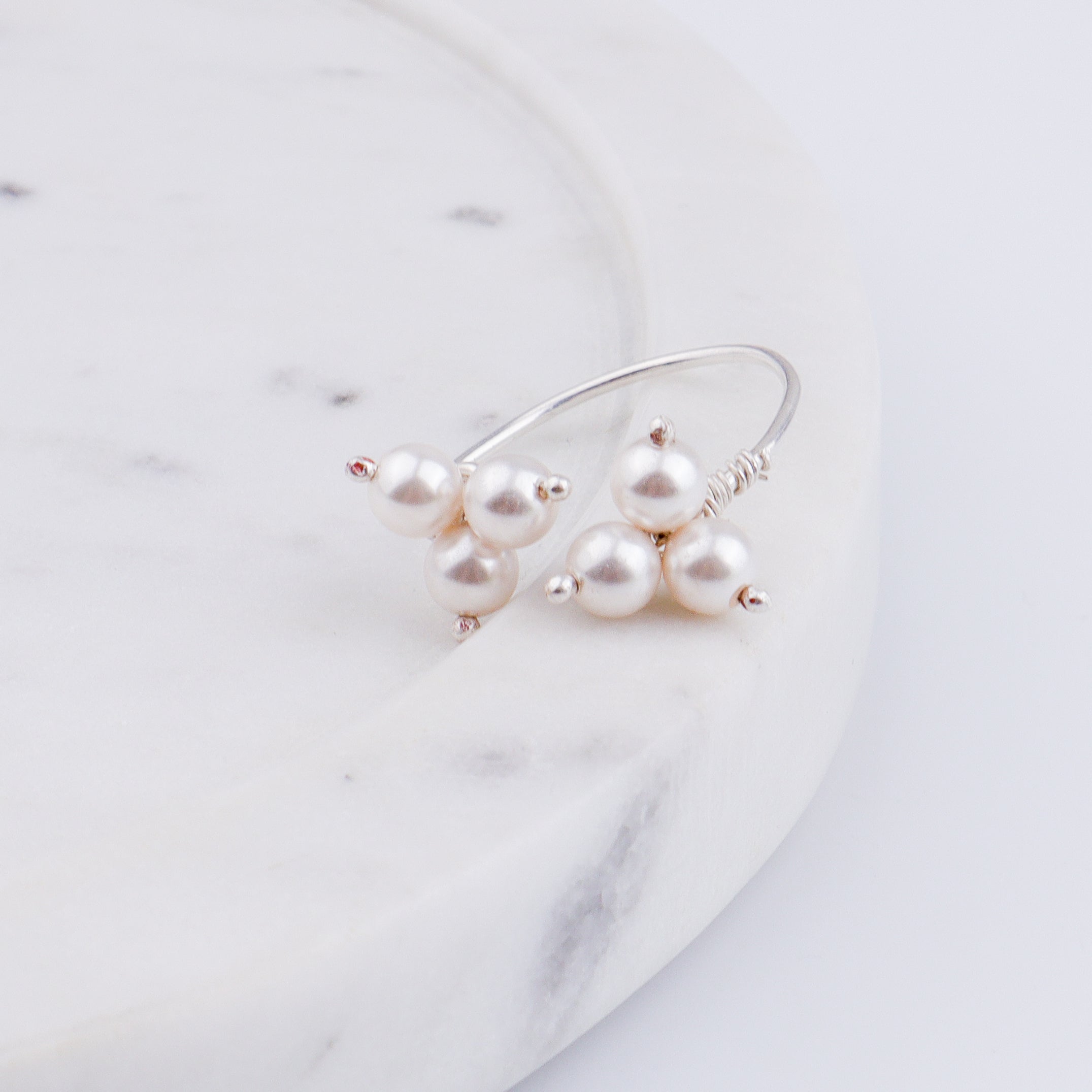 Pearl Bunch Ring (Project Handmade)