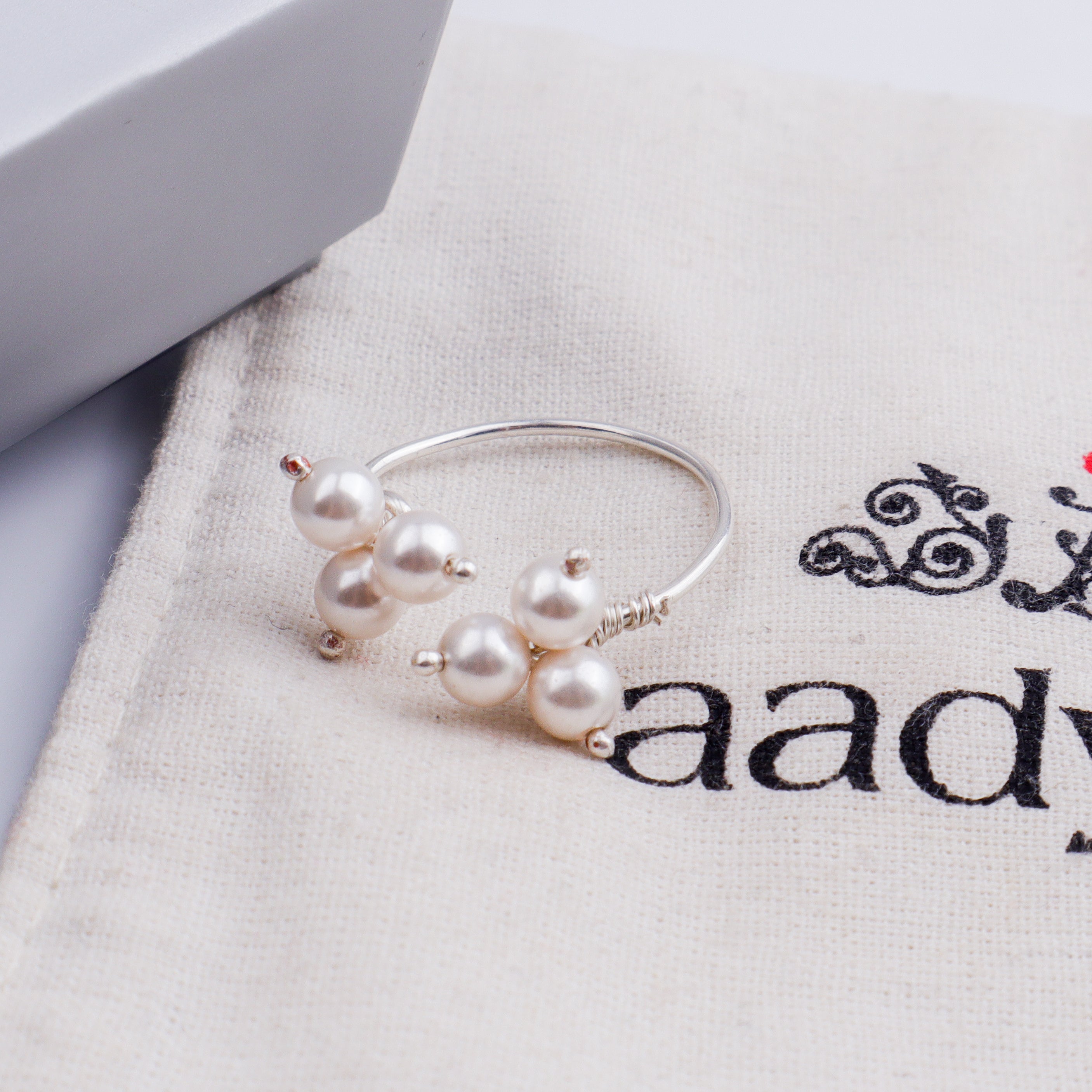 Pearl Bunch Ring (Project Handmade)