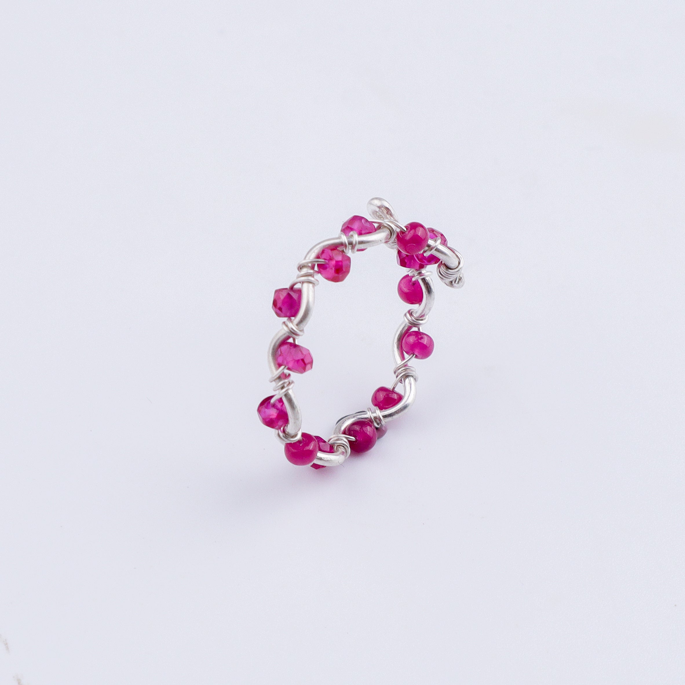 Ruby Twisted Ring (Project Handmade)