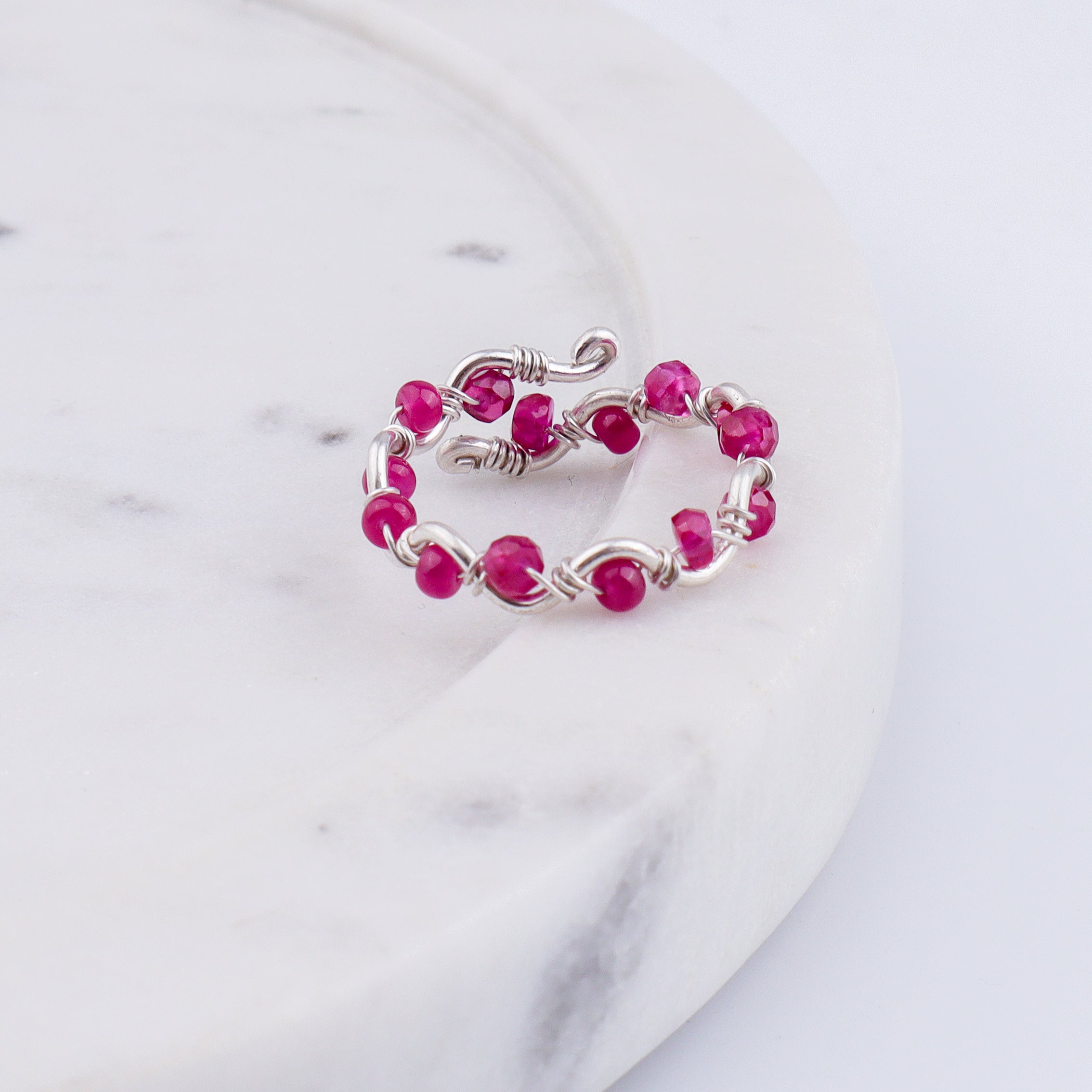Ruby Twisted Ring (Project Handmade)