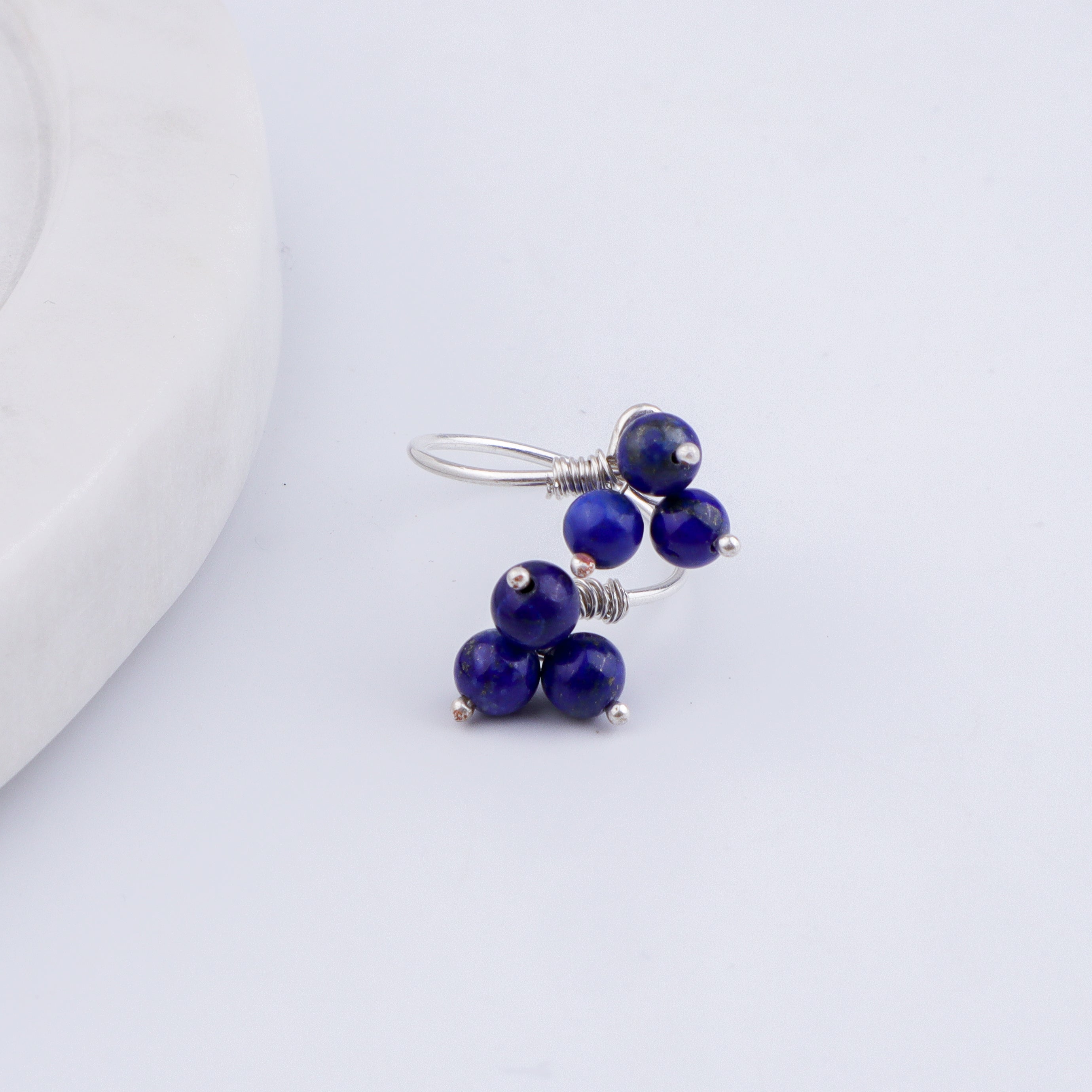 Lappis Lazuli Bunch Ring (Project Handmade)