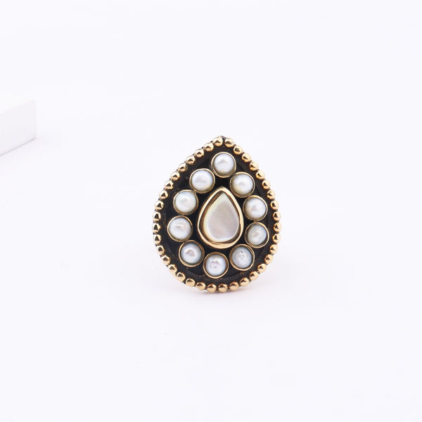 Brass Fashion Ring