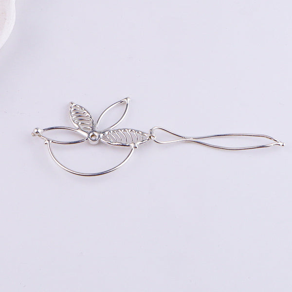 Pearl Flower Hairpin | 92.5 Sterling Silver