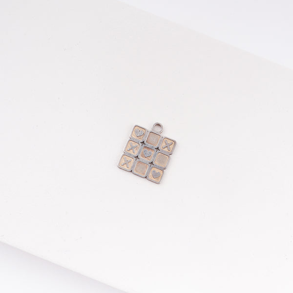 Tic-tac-toe (Big) Charm ( For purse / mobile / bracelet / anklet )