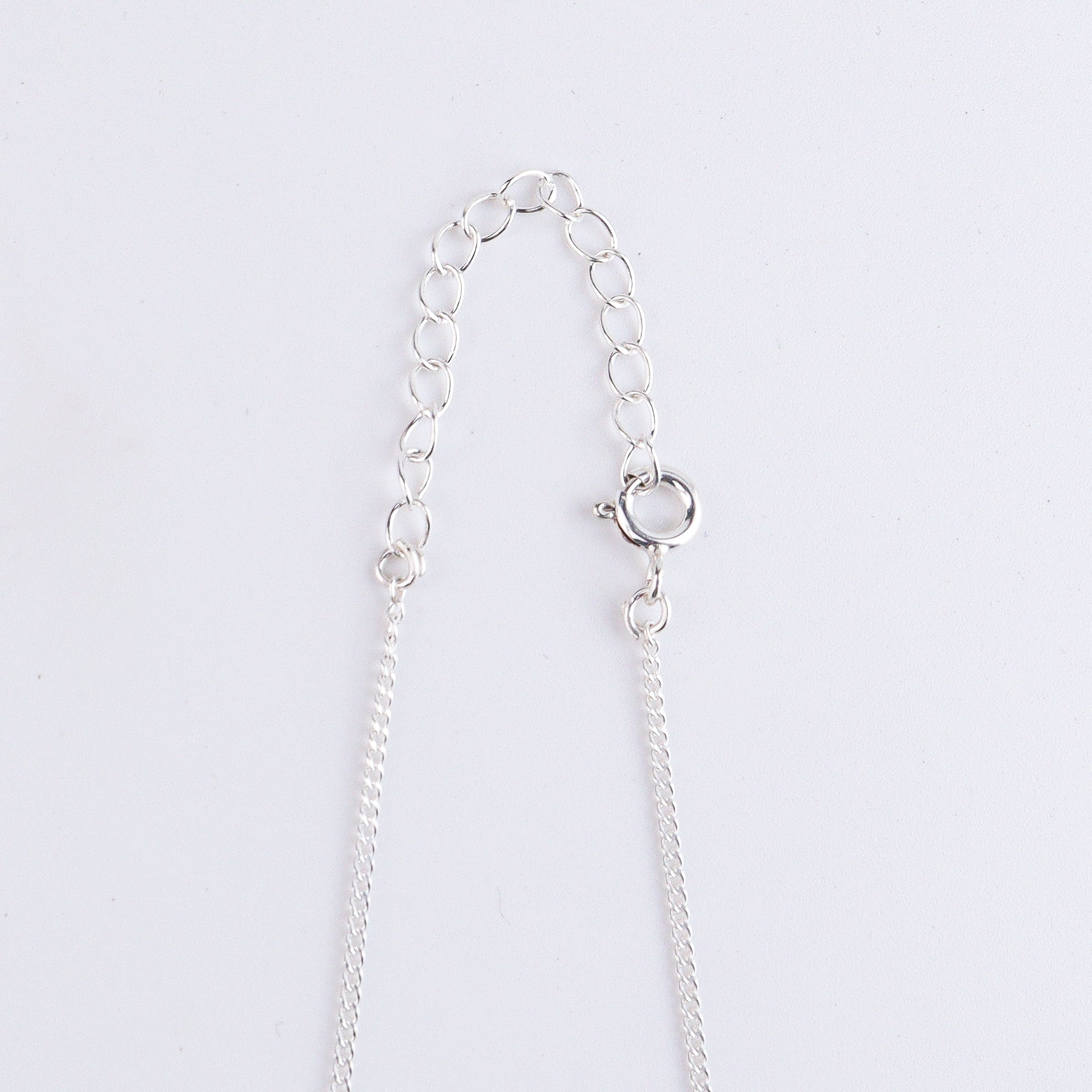 Green Onyx, Black Spinel & Pearl Silver Chain Mangalsutra (Project Handmade)