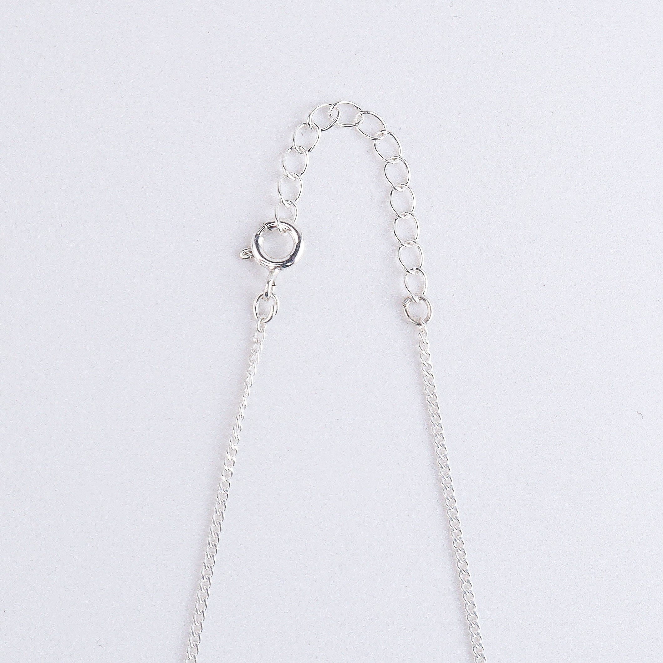 Black Spinel & Pipe Silver Chain Mangalsutra (Project Handmade)