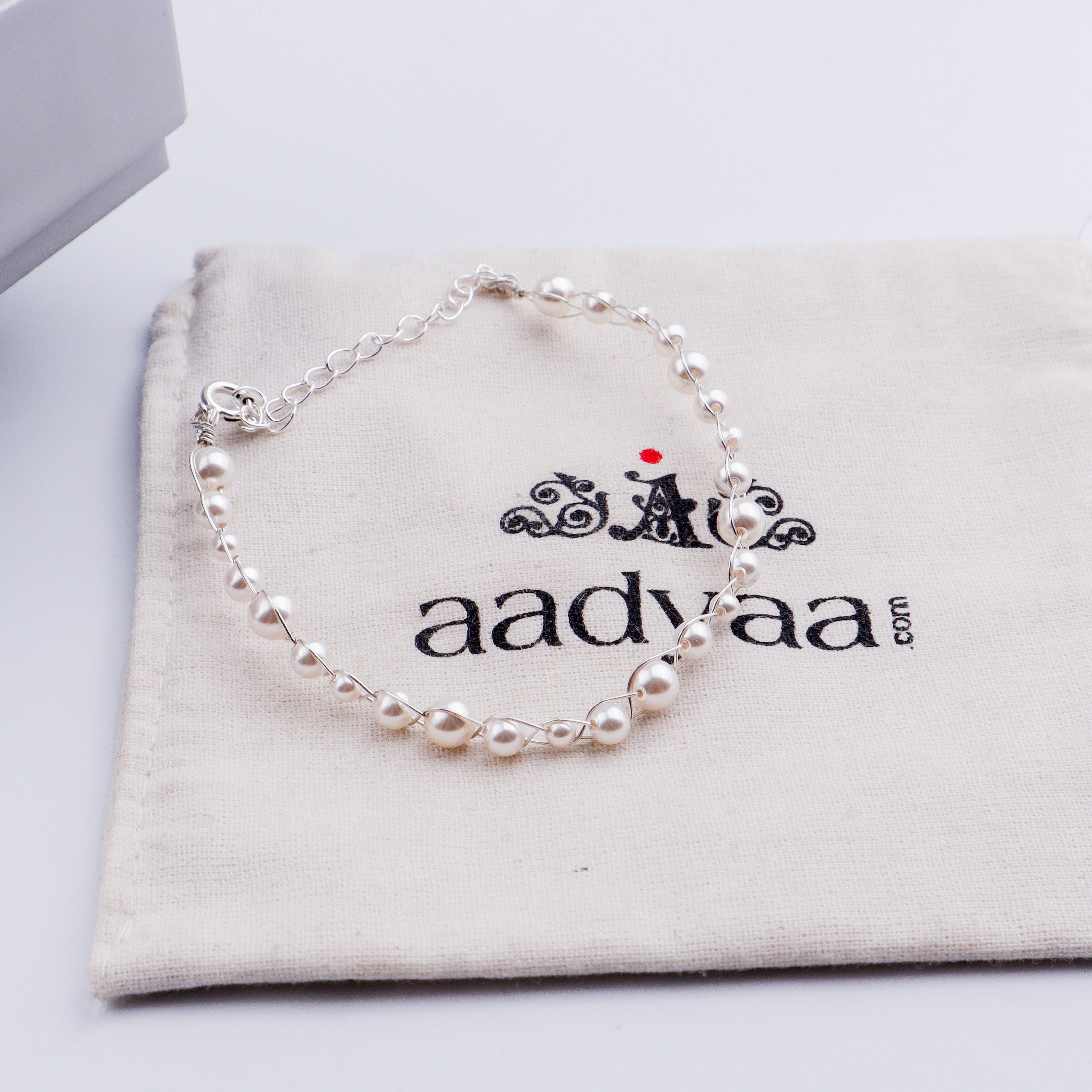 Pearl Wire Wrapped Bracelet