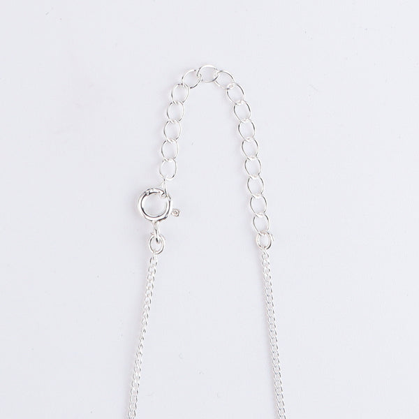 Rubies & Black Spinel Silver Chain Mangalsutra (Project Handmade)