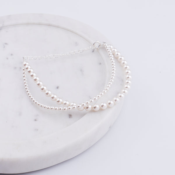 Double Layer Pearl Bracelet