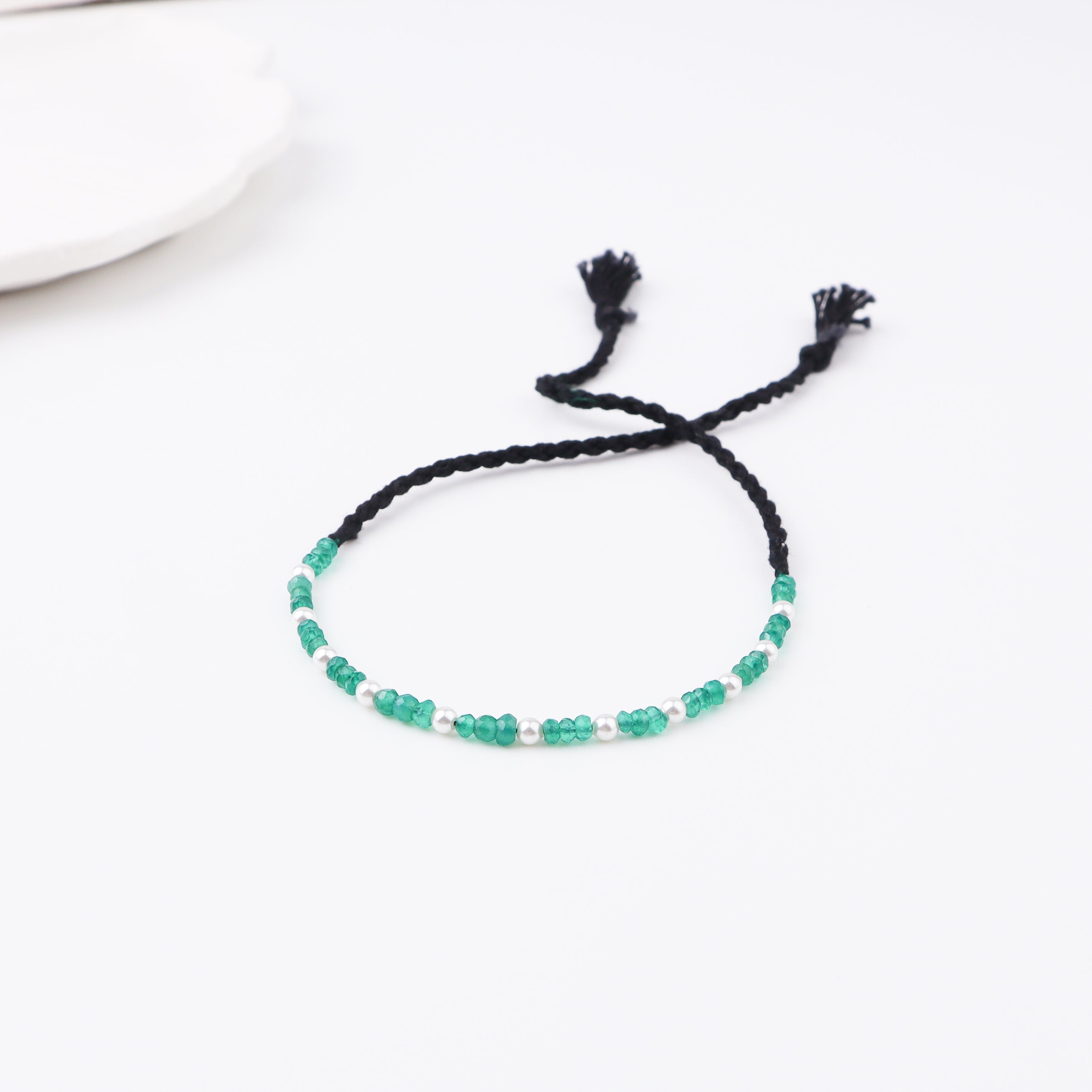 Pearl & Semiprecious Stones Anklets