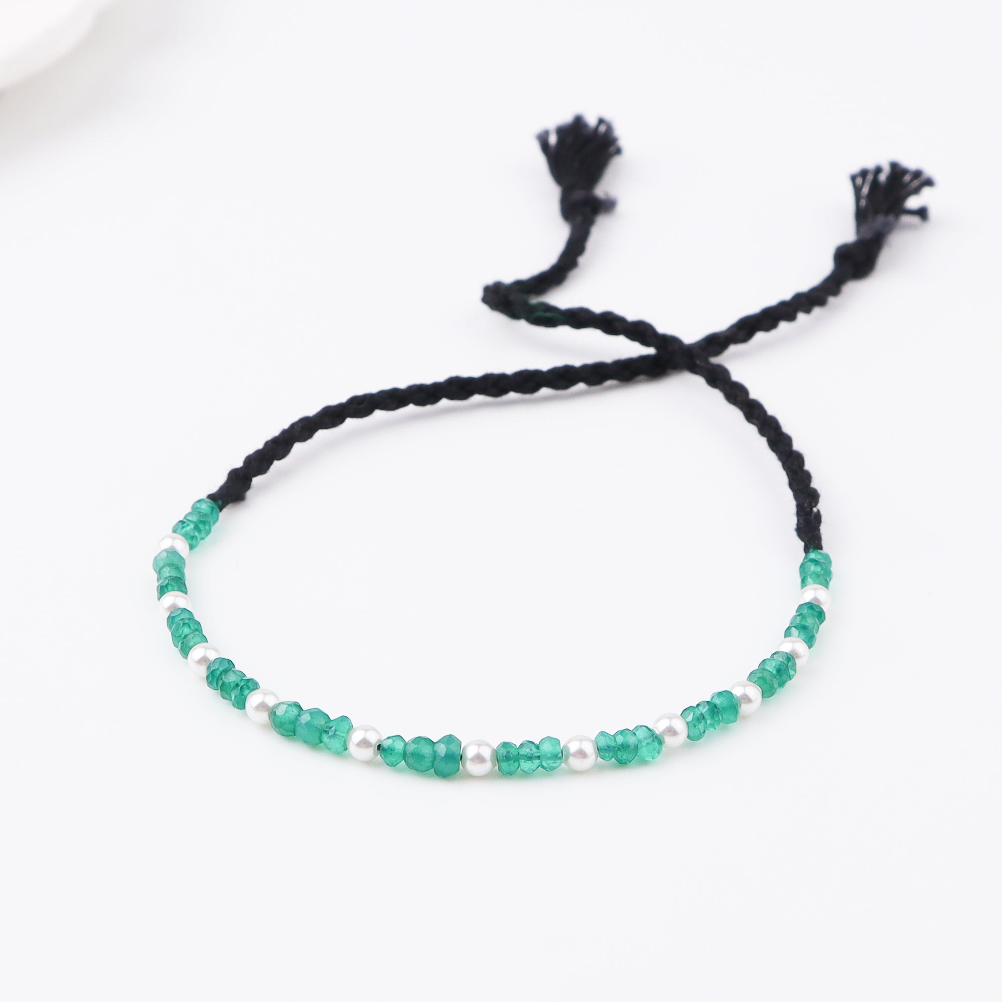 Pearl & Semiprecious Stones Anklets