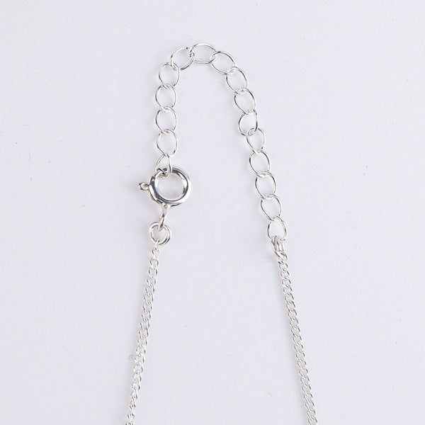 Rubies & Black Spinel Silver Chain Mangalsutra (Project Handmade)