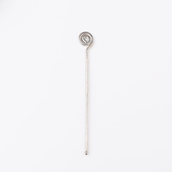 Silver Lock Hairpin