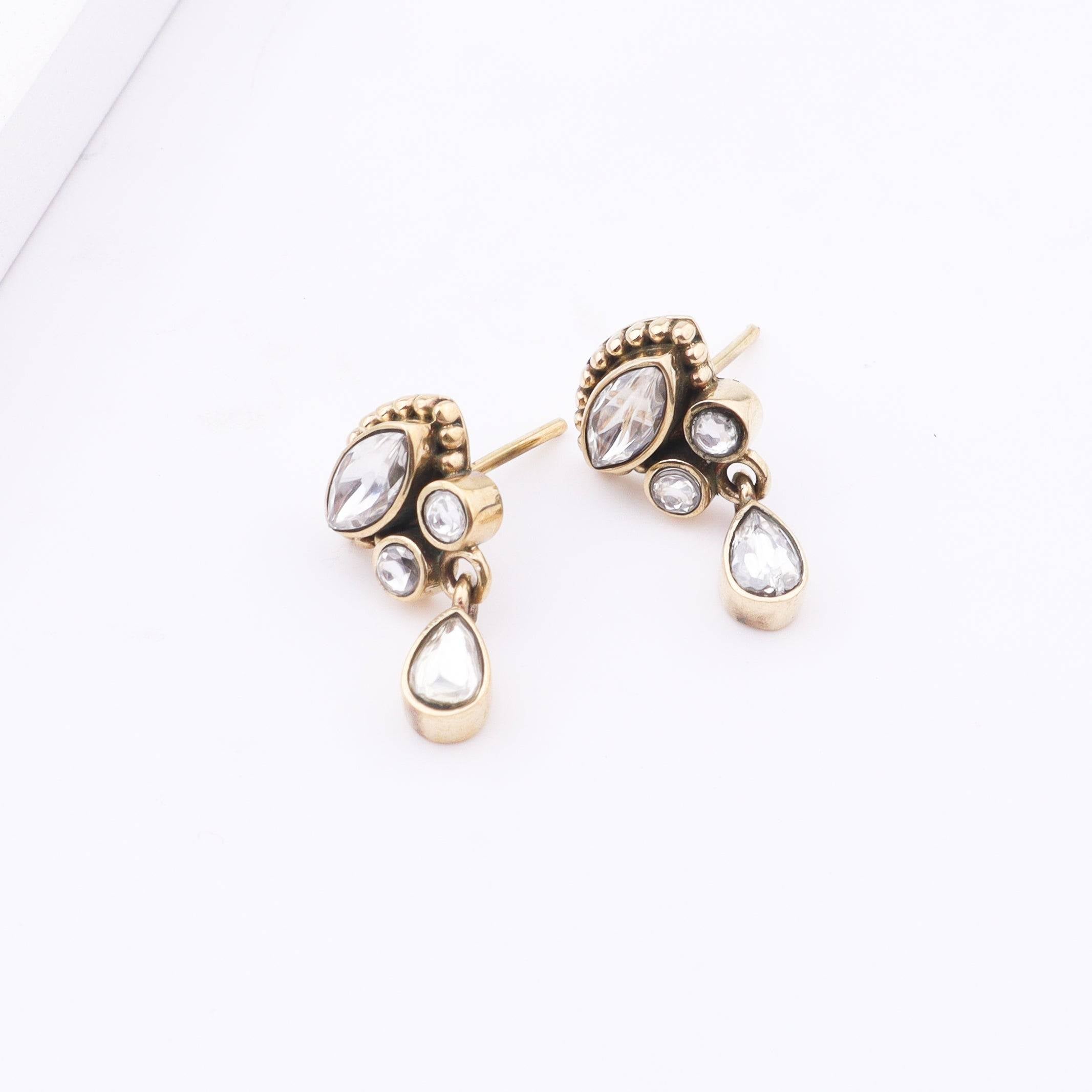 Brass Fashion Earrings