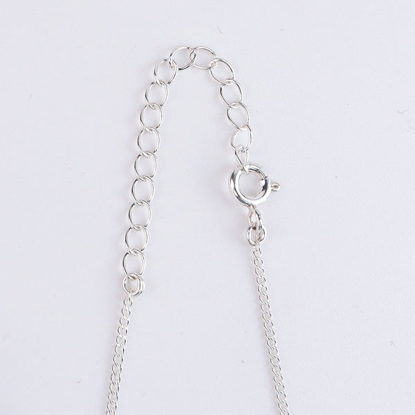 Multicolor Double Layered Silver Chain Mangalsutra (Project Handmade)