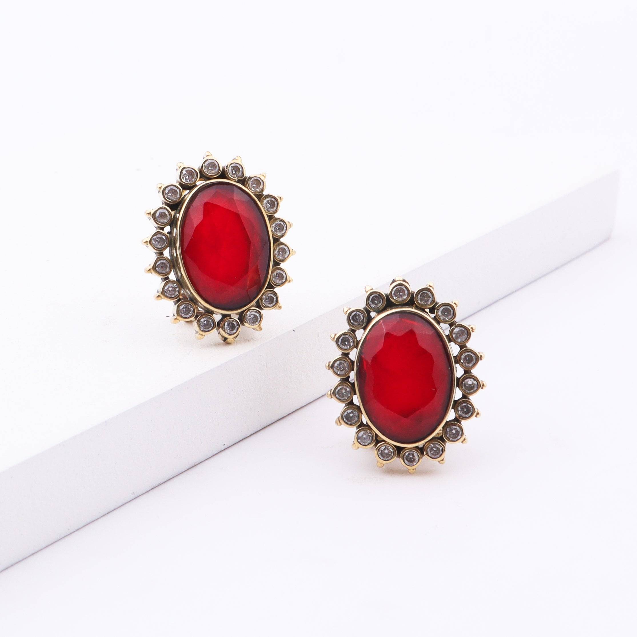 Brass Fashion Earrings