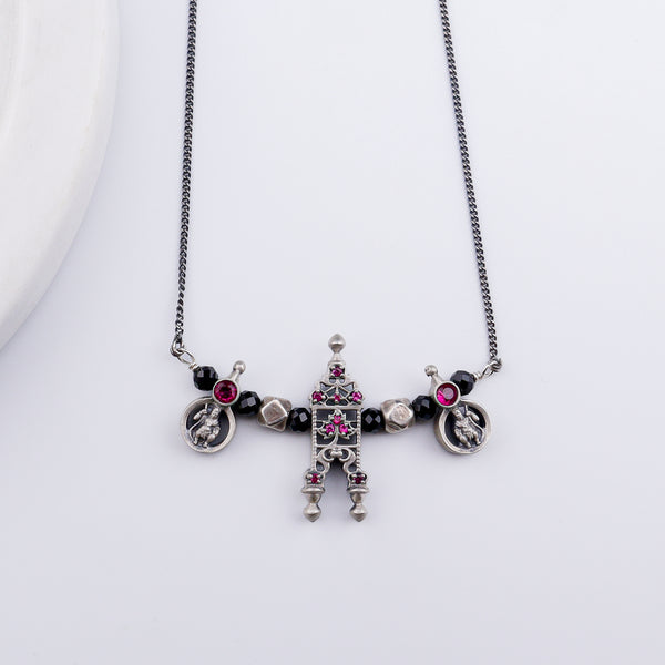 Oxidised Silver Taali Mangalsutra