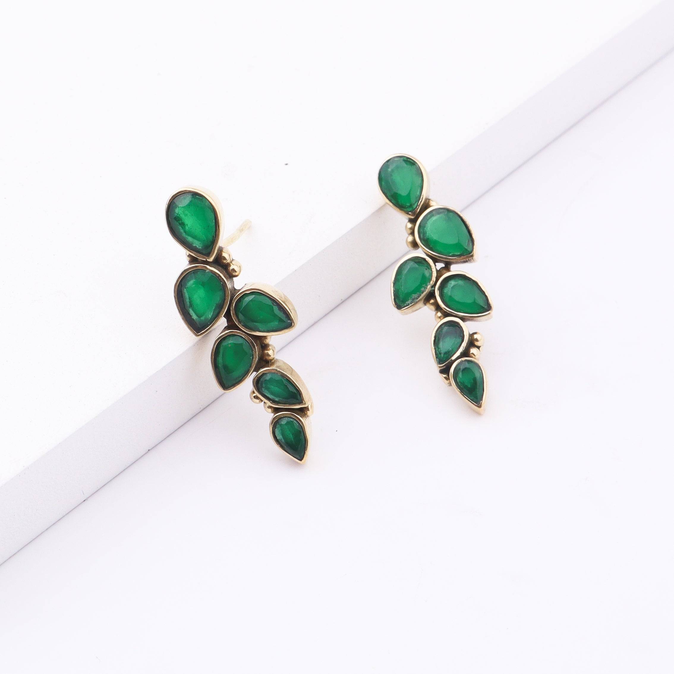 Brass Fashion Earrings