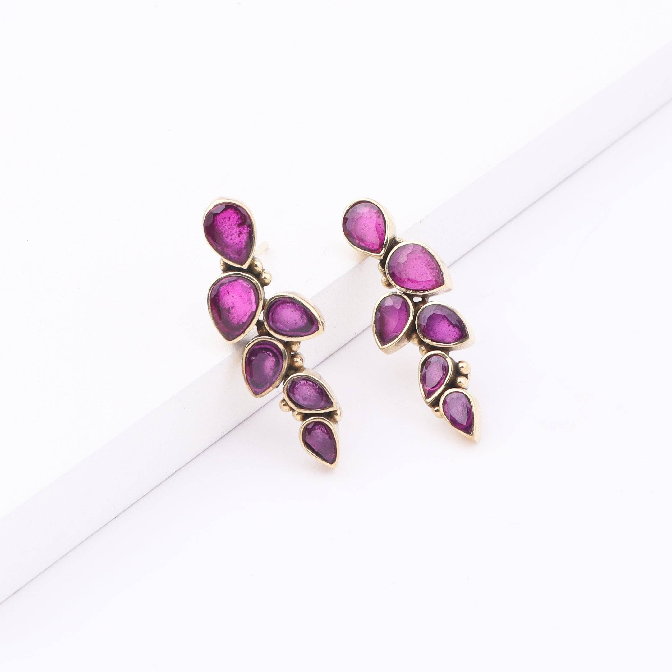 Brass Fashion Earrings