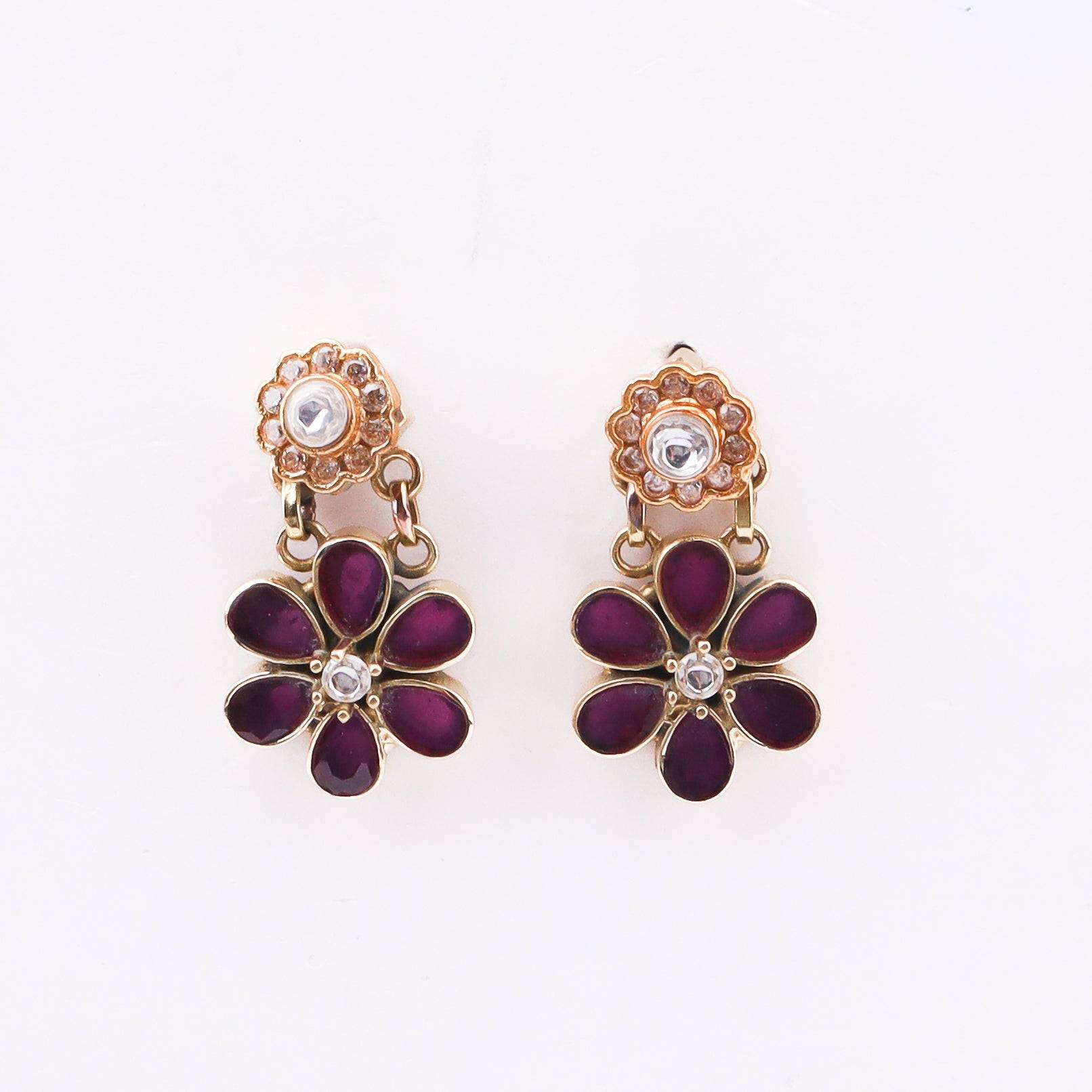 Brass Fashion Earrings