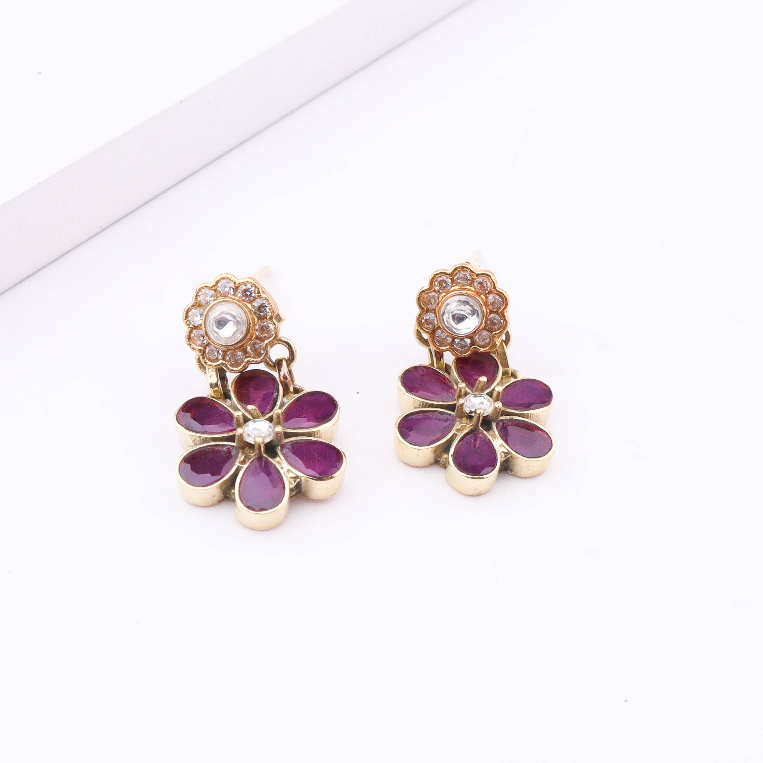 Brass Fashion Earrings