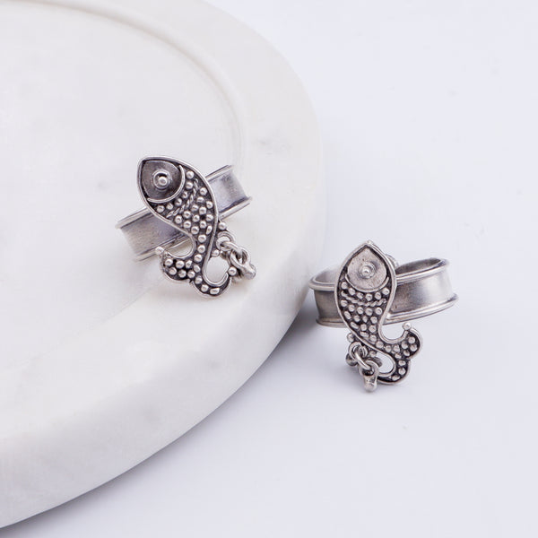 Matsya Toe Ring