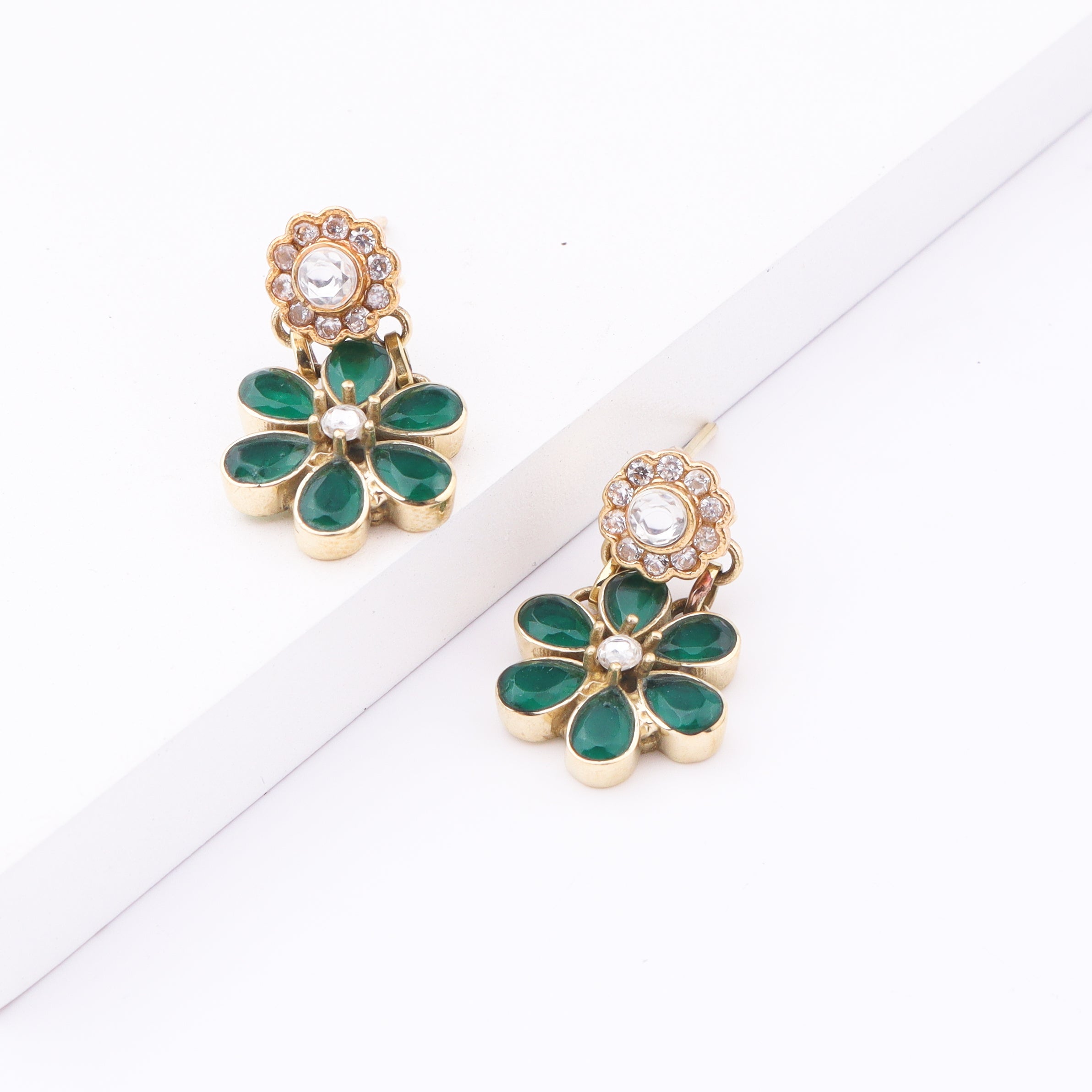 Brass Fashion Earrings