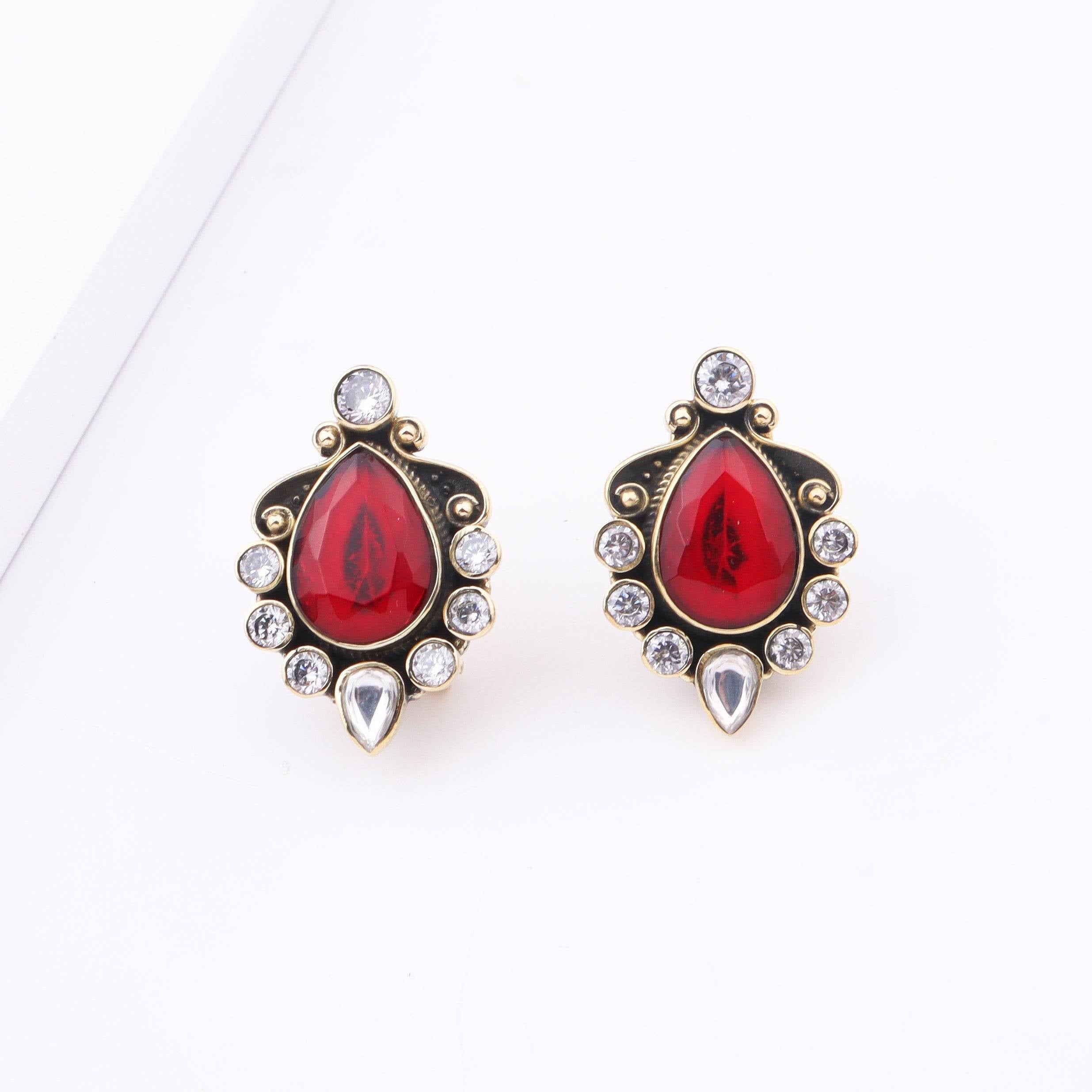 Brass Fashion Earrings