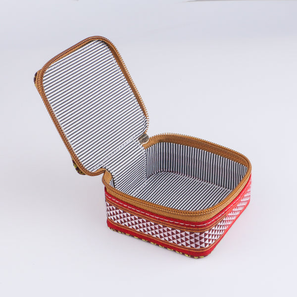 Premium Fabric Jewellery Pouch (Travelling)