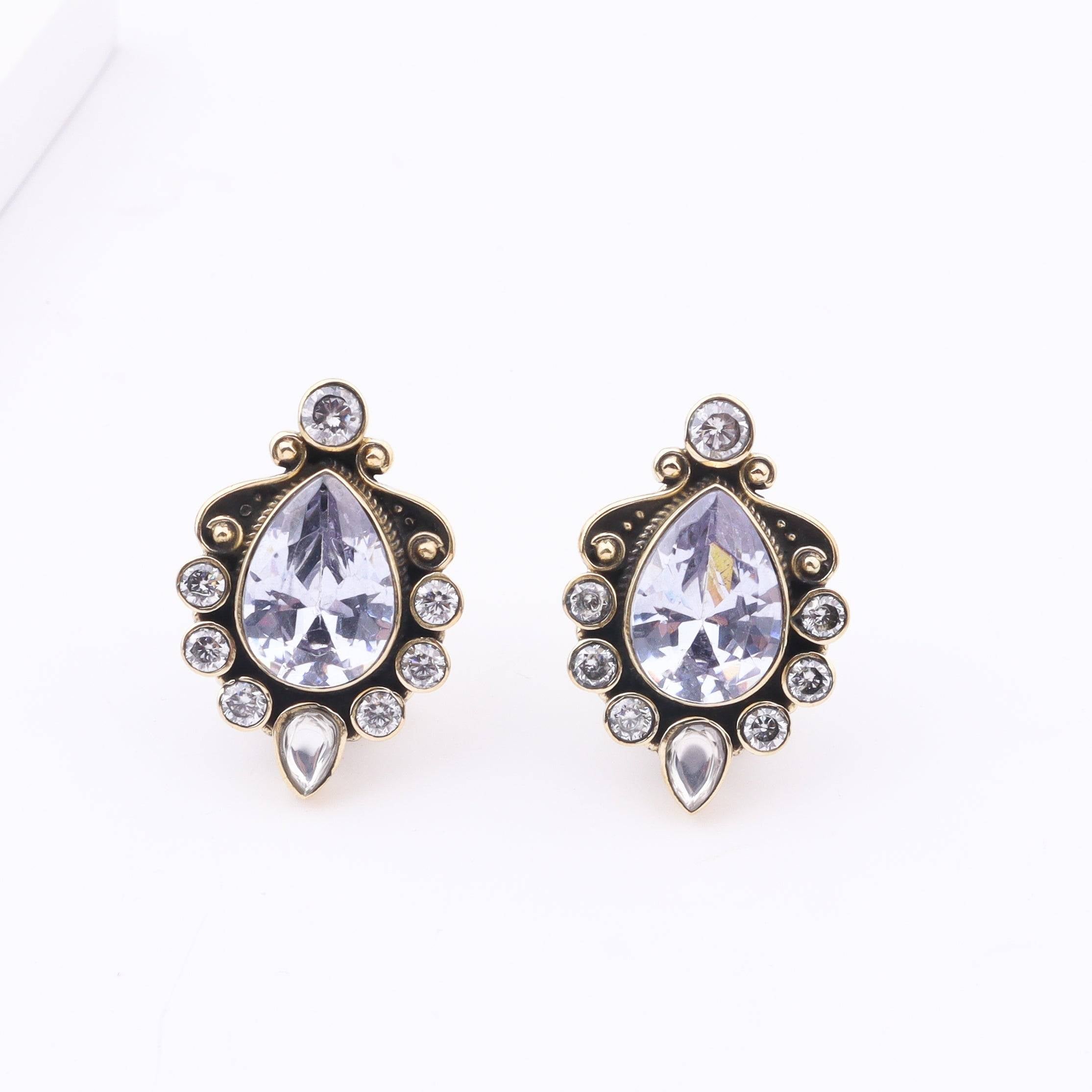 Brass Fashion Earrings
