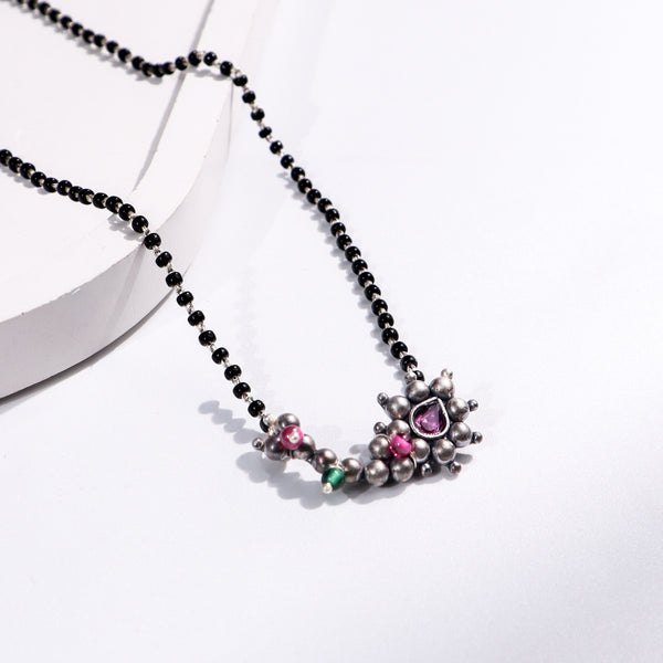 Maharashtrian small Nath Mangalsutra jewelry